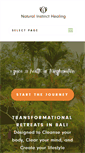 Mobile Screenshot of naturalinstincthealing.com